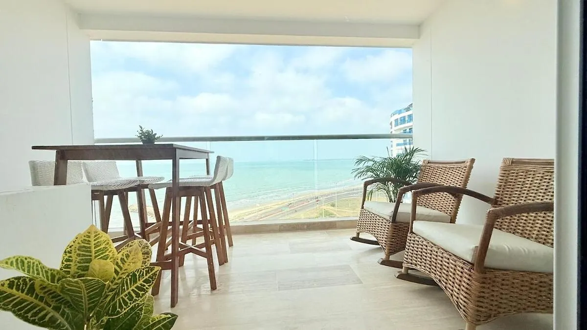 Beachfront Studio With Stunning Ocean Views Cartagena 0*,  Colombia