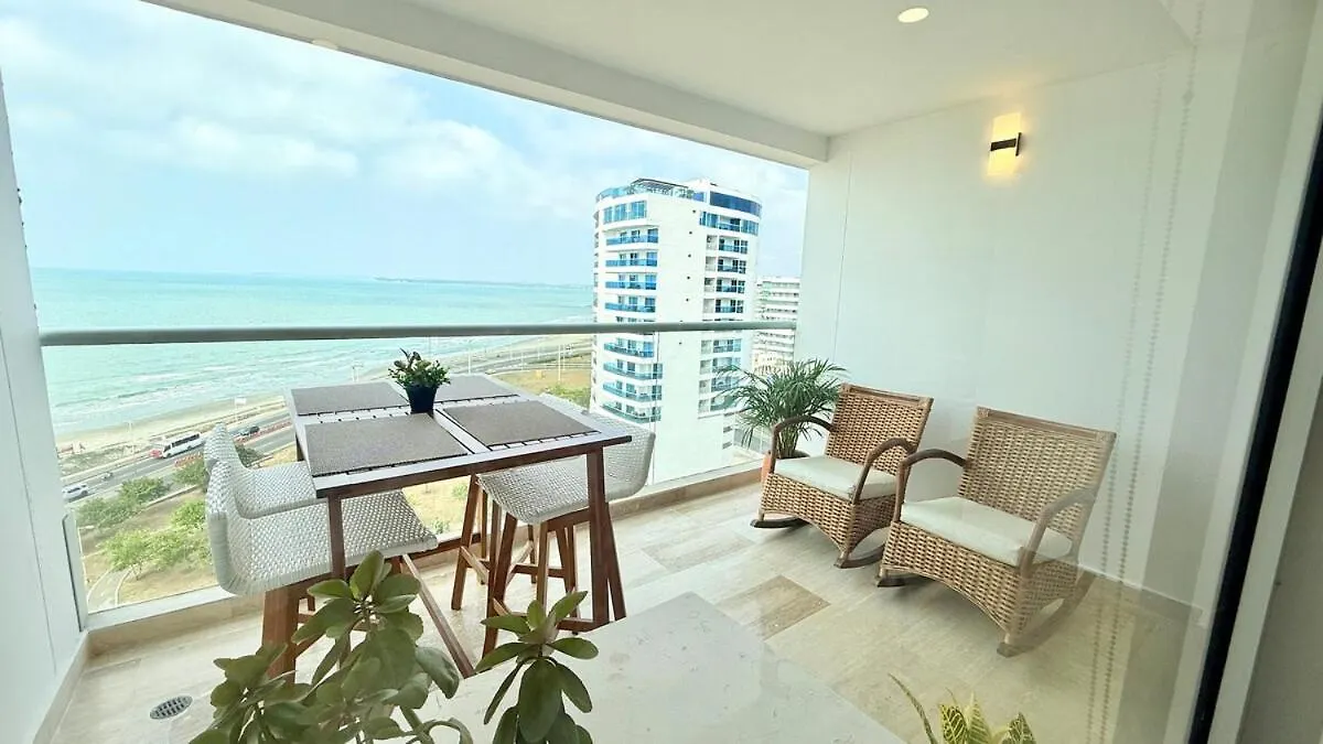 Apartment Beachfront Studio With Stunning Ocean Views Cartagena Colombia
